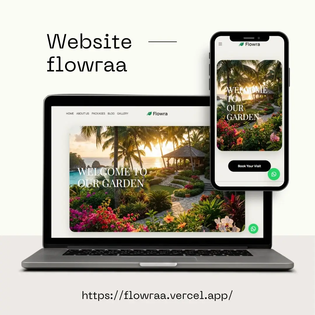 Flowraa - Proyek Website Wisata Alam