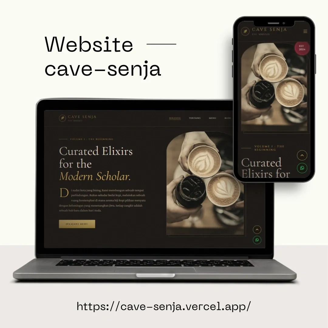 Cave Senja - Proyek Website Cafe dan Pemesanan